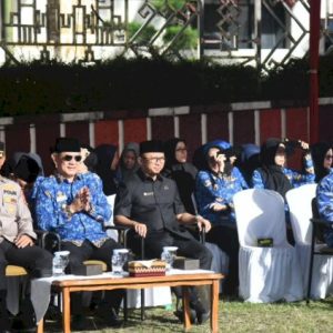 Syukron Muchtar Hadiri Upacara Harkitnas ke-117 di Kantor Gubernur Lampung