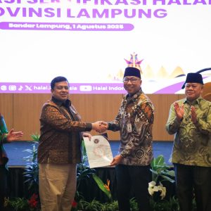 Rakor Sertifikasi Halal di Lampung Perkuat Kolaborasi Pusat-Daerah dan Dorong UMKM Tembus Pasar Global