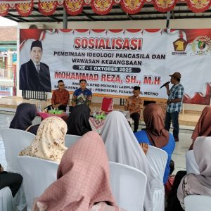 Pemerintah Pekon Ambarawa Timur Apresiasi Sosialisasi Pancasila, Dorong Kebangkitan Semangat Kebangsaan