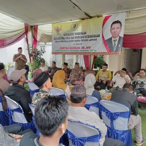 Mustika Bahrum Tekankan Sosialisasi Pancasila Sebagai Wadah Silaturahmi dan Penguatan Nilai Kebangsaan