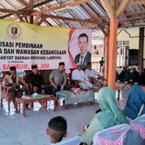 Mustika Bahrum Ajak Santri Pesawaran Perkuat Wawasan Kebangsaan