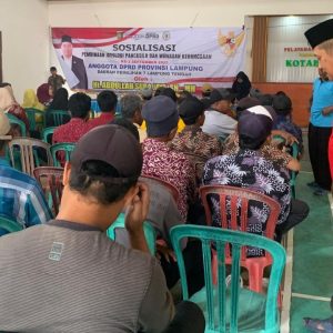 Abdullah Surajaya Ingatkan Masyarakat Padang Ratu Waspadai Ancaman Terhadap Pancasila