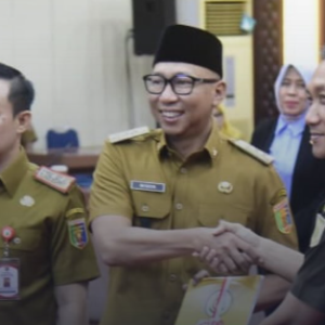 DPRD dan Pemprov Lampung Serahkan Berita Acara Pemulihan Aset Daerah