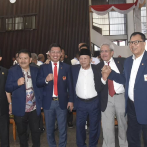 M. Syukron Muchtar Hadiri Pelantikan Pengurus KONI Lampung