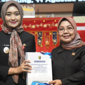 DPRD Lampung Gelar Rapat Paripurna Pembicaraan Tingkat I Bahas Raperda Perubahan APBD 2025