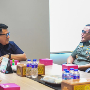 Ketua DPRD Provinsi Lampung Terima Kunjungan Kerja Danrem 043/Gatam