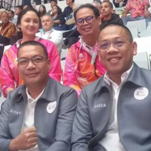 Sekretaris DPRD Lampung Hadiri Pembukaan Kejuaraan Dunia Gimnastik 2025