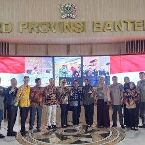 Bapemperda DPRD Lampung Kunjungi DPRD Banten untuk Kaji Raperda Satu Data