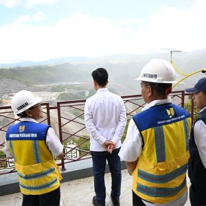 Wapres Gibran Tinjau Progres Pembangunan Bendungan Way Apu di Maluku