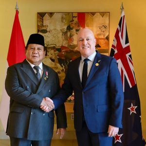Prabowo dan PM Selandia Baru Bahas Penguatan Kemitraan di KTT APEC 2025