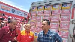 AHY Lepas 19 Truk Bantuan Aprindo untuk Warga Terdampak Bencana di Sumatera dan Aceh