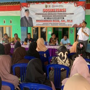 Sosialisasi PIP di Pringsewu, Reza Berawi Ajak Warga Aktualisasikan Nilai Pancasila