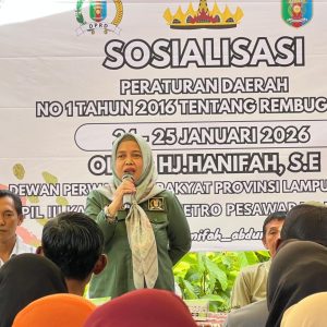 Hanifah Dorong Penguatan Partisipasi Warga Lewat Sosialisasi Perda Rembug Desa
