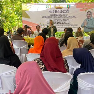 Hanifah Sosialisasikan Perda Rembug Desa di Padang Cermin