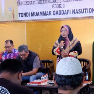 Tondi Muammar Gaddafi Perluas Edukasi Kebangsaan Lewat PIP di Kelurahan Iring Mulyo