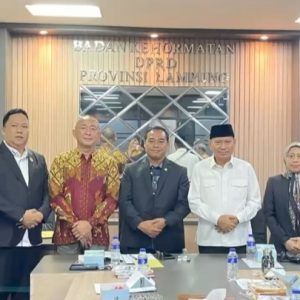 BK DPRD Lampung Dalami Laporan Dugaan Pelanggaran Etik Andy Roby