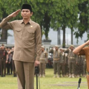 Ade Utami Ibnu Pimpin Upacara Forkopimda, Tekankan Sinergi dan Soliditas Daerah