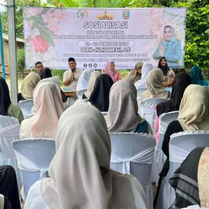 Hanifah Dorong Penguatan Tata Kelola Desa Lewat Sosialisasi Perda di Trimulyo