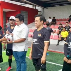 Anggota DPRD Lampung Turut Meriahkan Turnamen Mini Soccer IJP Lampung