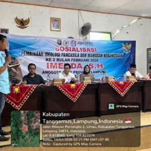 Sosialisasi di Limau, DPRD Lampung Ingatkan Pancasila Jadi Kompas Moral Bangsa