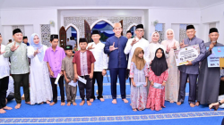 Safari Ramadan di Desa Pisang, Gubernur Mirza dan Bupati Egi Perkuat Silaturahmi dengan Warga