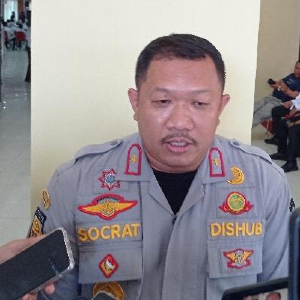 Dishub Bandar Lampung dan Polisi Tertibkan Parkir Liar di Depan Mall Chandra Tanjung Karang