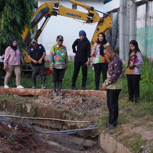 Pemkot Bandar Lampung Normalisasi Sungai dan Drainase di Campang Raya