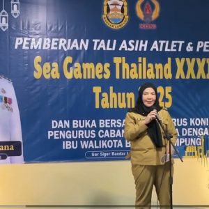 Eva Dwiana Targetkan Atlet Bandar Lampung Raih 20 Medali Internasional