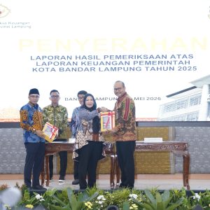 Pemkot Bandar Lampung Kembali Raih WTP, Eva Dwiana Tegaskan Komitmen Tata Kelola Keuangan
