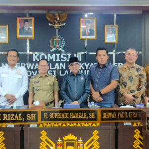 Komisi III DPRD Lampung Bahas Realisasi APBD Triwulan I 2026