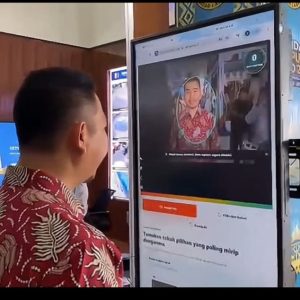 Cek Kemiripan Wajah dengan Artis, Stan Kominfo di Bandar Lampung Expo Diserbu Warga