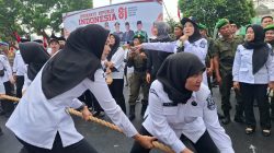 Peringatan HUT RI di Lingkungan Pemkot Bandar Lampung Berlangsung Meriah