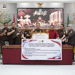 Fantastis! Kejati Lampung Selamatkan Uang Negara Rp1,14 Triliun
