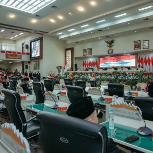 DPRD Lampung Gelar Paripurna Istimewa Dengarkan Pidato Kenegaraan Prabowo