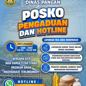 Bandar Lampung Buka Hotline Pangan, Warga Bisa Laporkan Lonjakan Harga dan Penimbunan