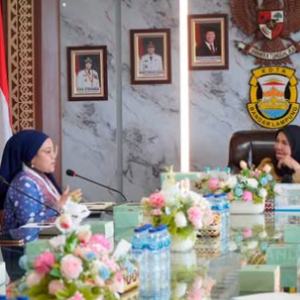 Eva Dwiana Terima Kakanwil Imigrasi Lampung, Bahas Penguatan Sinergi Pelayanan