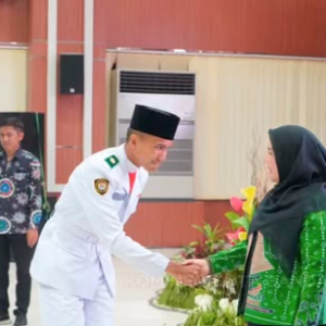 Tuntas Kibarkan Merah Putih, Paskibraka Bandar Lampung Dapat Apresiasi Eva Dwiana