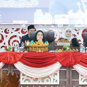 Eva Dwiana Hadiri Paripurna DPRD, Dengarkan Pidato Kenegaraan Presiden