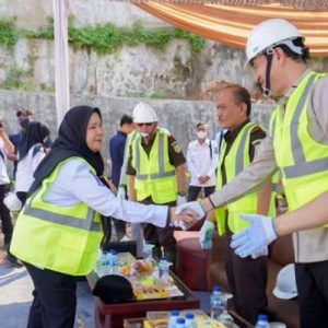 Eva Dwiana Letakkan Batu Pertama Gedung Rupbasan Bandar Lampung