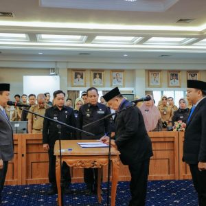 Lukman Pura Pimpin RSUDAM, Gadriyanto Abung Jadi Kasatpol PP Lampung